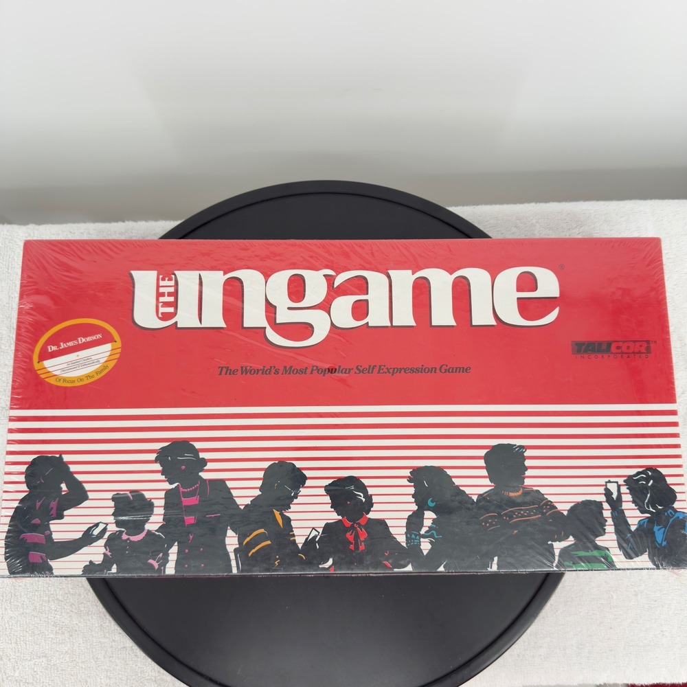 The Ungame Board Game Talicor 1989 Vintage New Sealed Self Expression Game